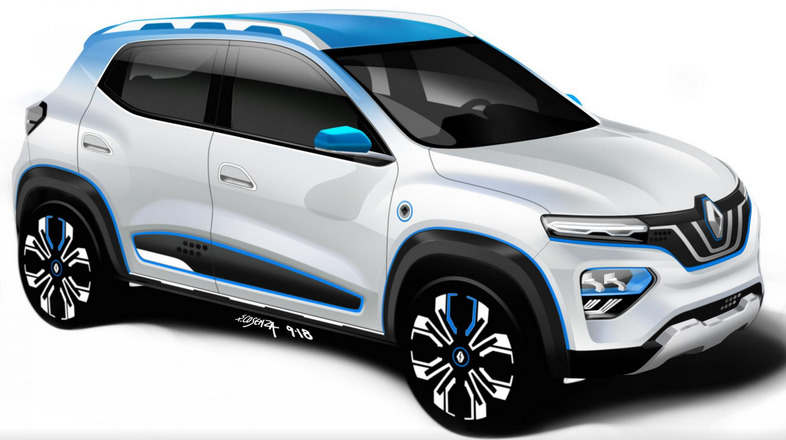 K-ZE是雷諾下一款價格實惠的電動汽車