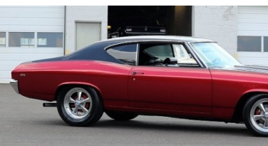 1969雪佛蘭Chevelle Malibu定制了兩色調涂裝 ZZ383發動機