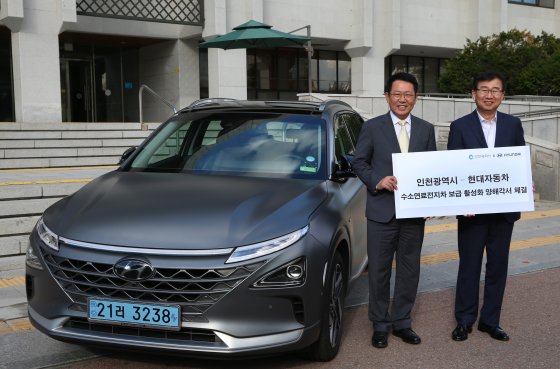 現(xiàn)代汽車(chē)、仁川市、氫電動(dòng)車(chē)普及普及mou