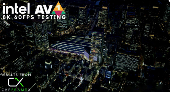 英特爾 Arc A770 AV1 在 4K 和 8K 分辨率下的性能優于 NVIDIA RTX 4090