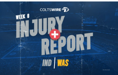 小馬隊與指揮官隊更新第 8 周的傷病報告