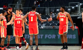 NBA常規賽老鷹對陣火箭