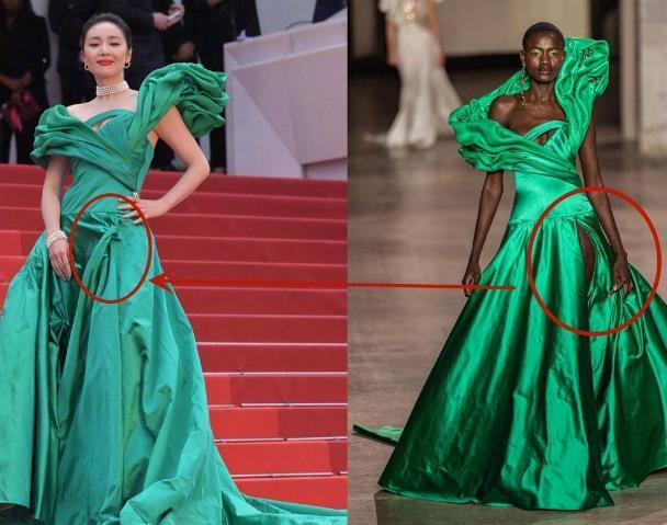 戛納禮服被指粗糙、開線，高葉霸氣回復：裁縫是本人