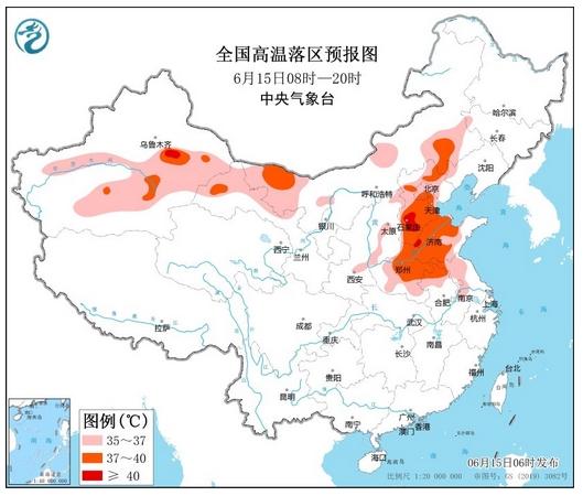 華北黃淮陷入“熱戀”：8省份局地最高溫或超40℃，最新天氣預報發布