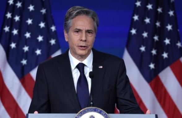 美國國務卿布林肯表態：對日本核廢水排海計劃表示滿意