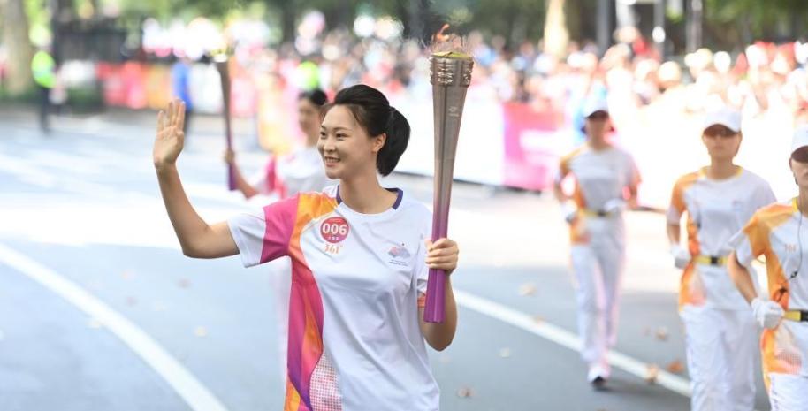 杭州亞運會火炬傳遞：秋日浙江舟山，熱情迎接體育盛事