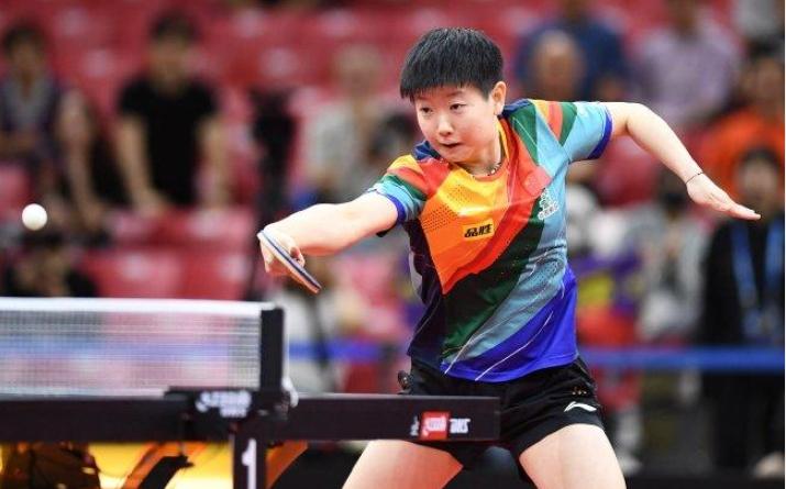 孫穎莎勝申裕彬，晉級(jí)乒乓球女子單打決賽