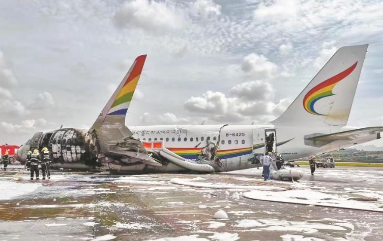 重慶機場飛機起火謠言再現，揭秘真相系舊聞翻炒